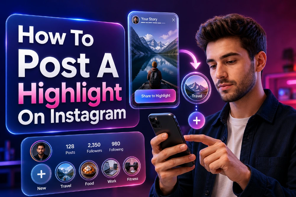 how to post a highlight on instagram