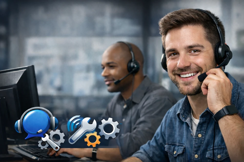 Customer success team supporting Highlightiewer users